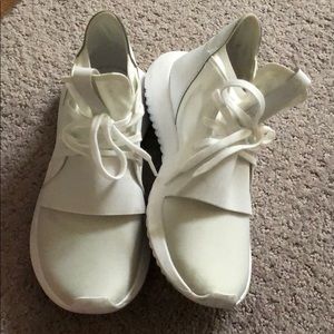 adidas Shoes - Adidas Tubular Defiant all white. Women’s 5.5 adidas Shoes - Adidas Tubular Defiant all white. Women’s 5.5